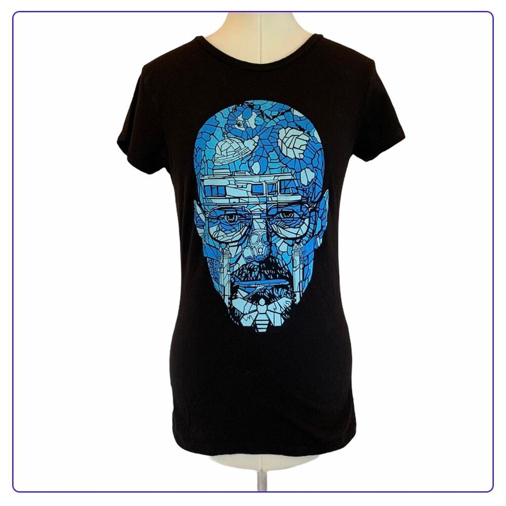 Breaking Bad T-shirt 
Heisenberg front graphic 
Women’s Size M cotton 
Tee fury